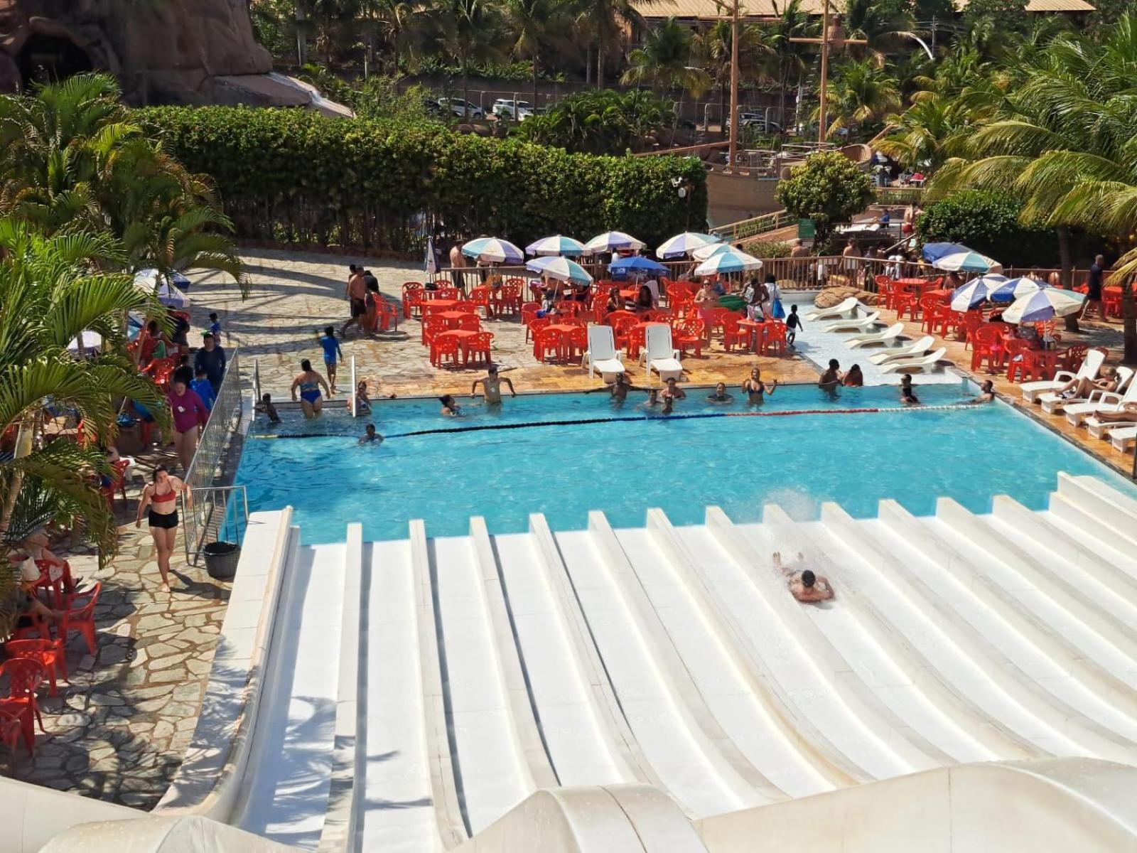 Piazza Diroma Hotel - Acqua Park E Splash Caldas Novas Kültér fotó